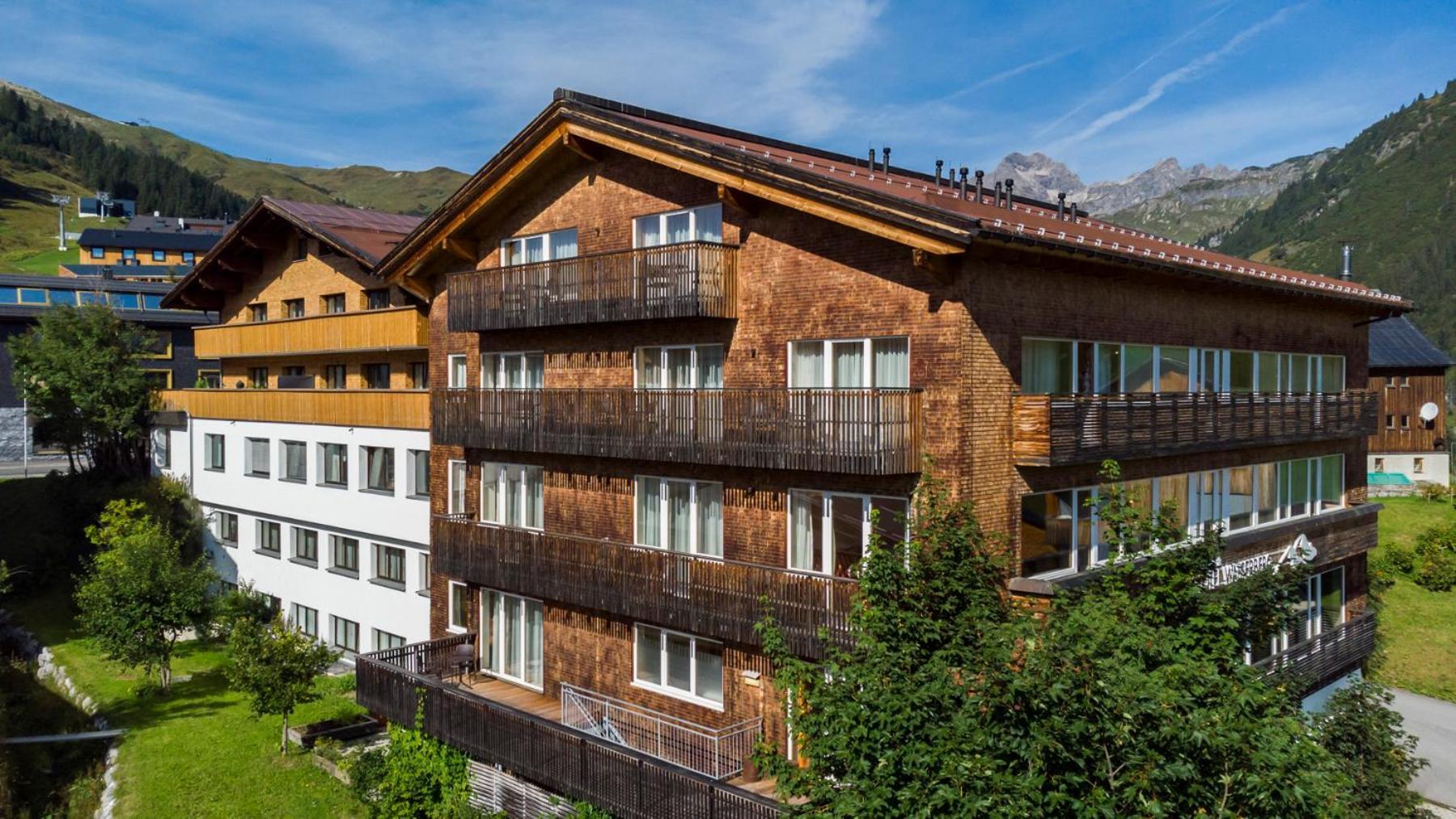 Hotel Walserberg Warth  Bagian luar foto