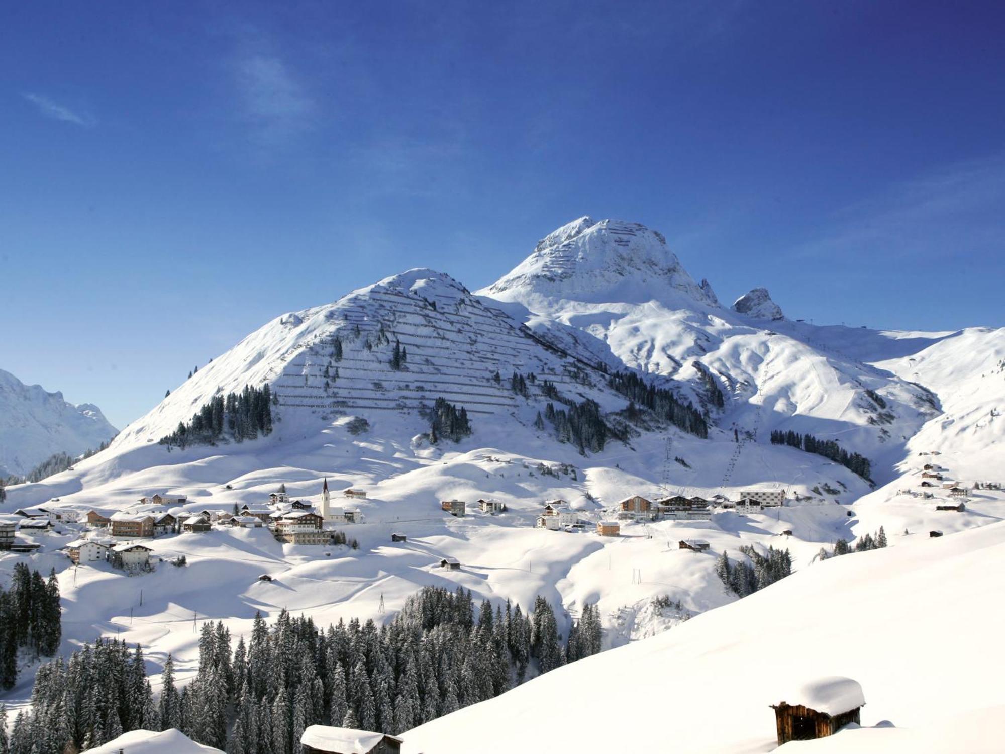 Hotel Walserberg Warth  Bagian luar foto